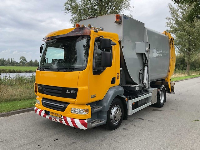 2010 - daf - fa lf55 - vrachtwagen/vuilniswagen - afbeelding 1 van  26