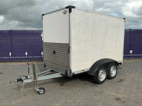 2010 - humbaur - ha2000 - gesloten aanhangwagen - afbeelding 1 van  9