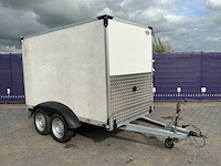 2010 - humbaur - ha2000 - gesloten aanhangwagen - afbeelding 2 van  9