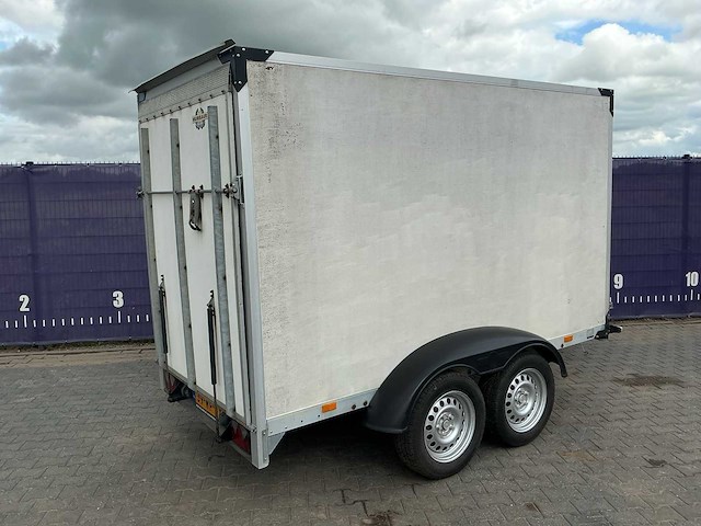 2010 - humbaur - ha2000 - gesloten aanhangwagen - afbeelding 4 van  9