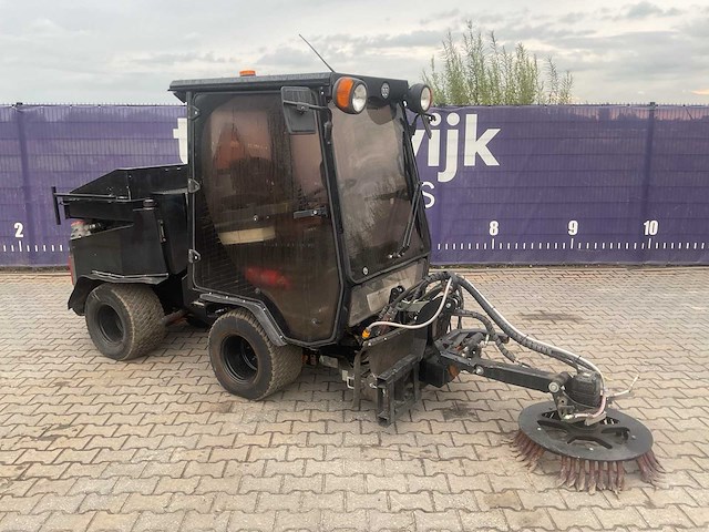 2010 - nimos - dm trac 205 - werktuigendrager met onkruidborstel - afbeelding 12 van  19