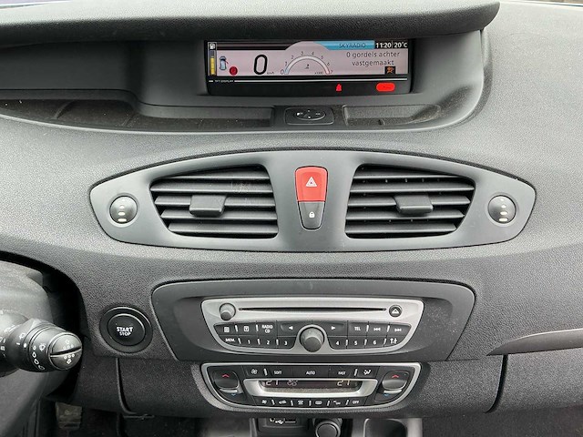 2010 - renault - grand scénic - 1.4 tce express. 7p. - personenauto - afbeelding 12 van  13