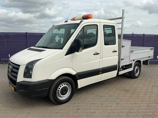 2010 - volkswagen - crafter - 32 2.5 tdi l2 dc - kipper - bedrijfswagen/pick-up - afbeelding 4 van  14