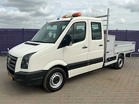 2010 - volkswagen - crafter - 32 2.5 tdi l2 dc - kipper - bedrijfswagen/pick-up