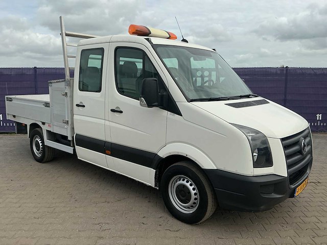 2010 - volkswagen - crafter - 32 2.5 tdi l2 dc - kipper - bedrijfswagen/pick-up - afbeelding 3 van  14