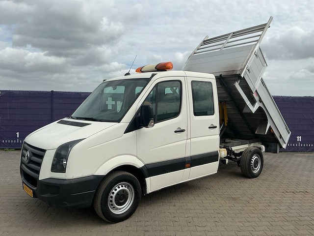2010 - volkswagen - crafter - 32 2.5 tdi l2 dc - kipper - bedrijfswagen/pick-up - afbeelding 12 van  14