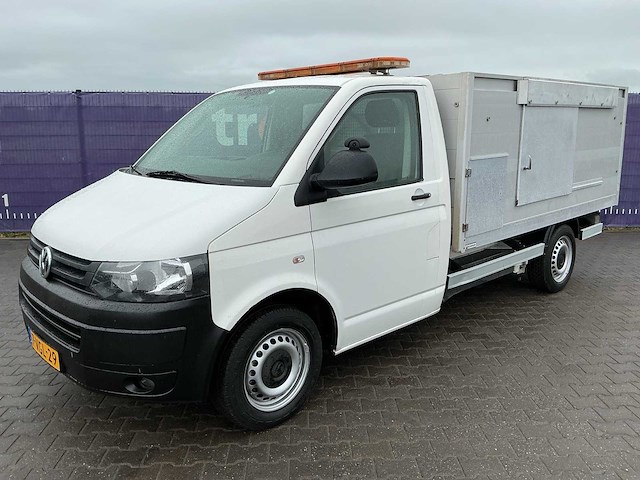 2010 - volkswagen - transporter - 2.0 tdi l2h1 - bedrijfswagen/kipper - afbeelding 1 van  16