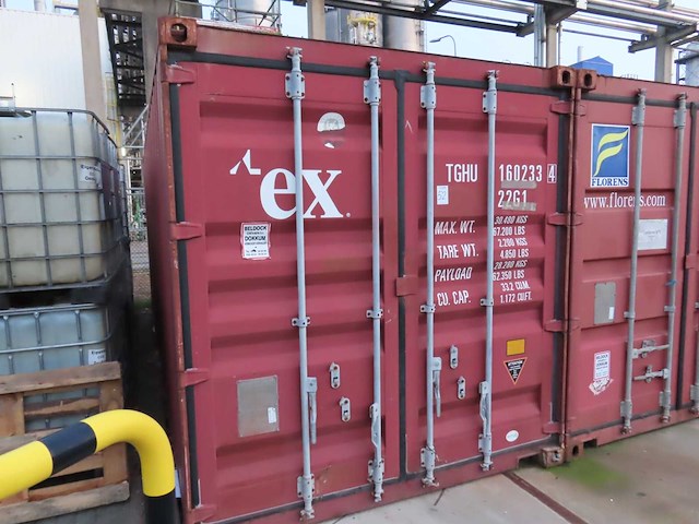 2010 - zeecontainer 20ft - afbeelding 1 van  7