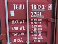 2010 - zeecontainer 20ft - afbeelding 2 van  7