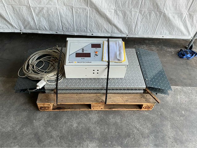 2010 ahs pruftechnik pld compact remmen testbank auto rem tester - afbeelding 1 van  4