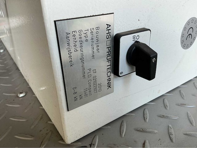 2010 ahs pruftechnik pld compact remmen testbank auto rem tester - afbeelding 4 van  4