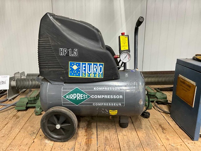 2010 airpress euro series luchtcompressor - afbeelding 3 van  5