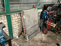 2010 altec rlk110r aluminium rolstoelplaat - afbeelding 1 van  3