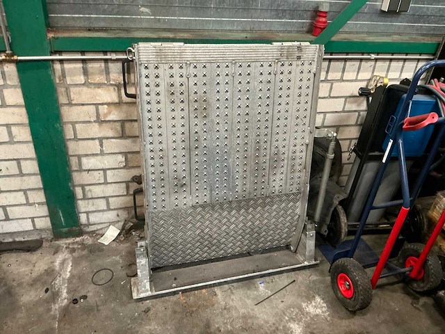 2010 altec rlk110r aluminium rolstoelplaat - afbeelding 2 van  3