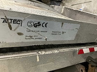 2010 altec rlk110r aluminium rolstoelplaat - afbeelding 3 van  3