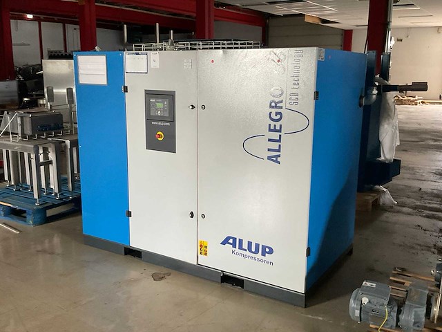 2010 alup allegro 56 10 400/3/50 schroefcompressor - afbeelding 1 van  7