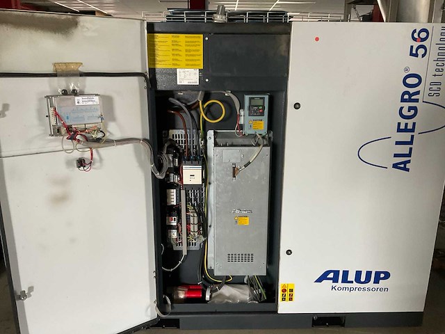 2010 alup allegro 56 10 400/3/50 schroefcompressor - afbeelding 4 van  7