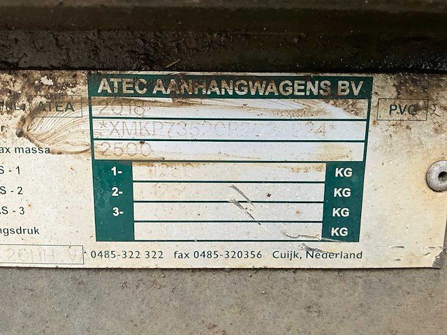 2010 atec aanhangwagen - afbeelding 2 van  10