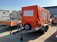 2010 atec eb2 2-1 dubbelas huifaanhangwagen - afbeelding 1 van  16