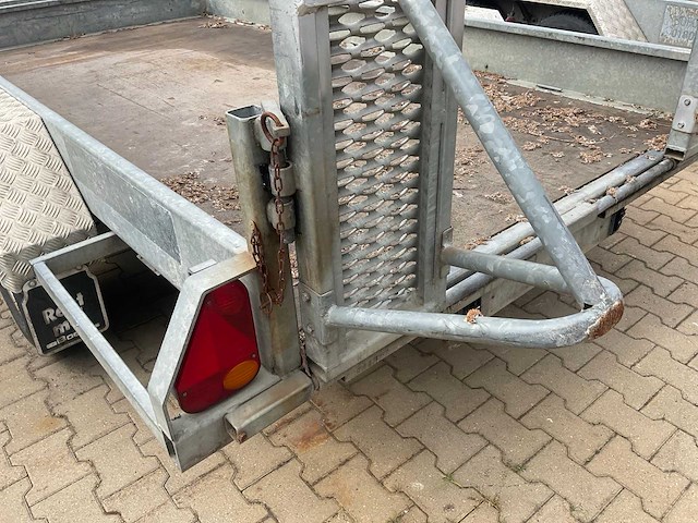 2010 atec mt1 graafmachine transporter / voertuig aanhangwagen - afbeelding 5 van  19