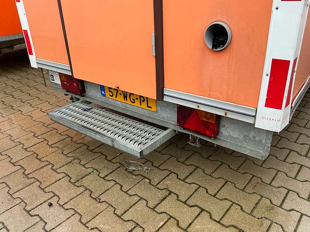 2010 atec stbk400lsvp schaft aanhangwagen / toilet - afbeelding 5 van  17