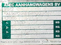 2010 atec stbk400lsvp schaft aanhangwagen / toilet - afbeelding 7 van  15