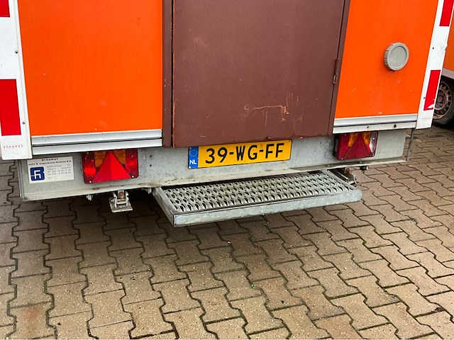 2010 atec stbk400lsvp schaft aanhangwagen / toilet - afbeelding 13 van  15