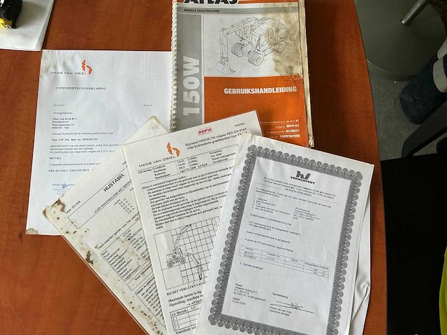 2010 atlas 150w banden graafmachine - afbeelding 6 van  10