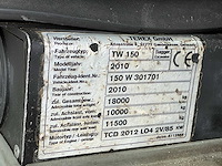 2010 atlas 150w banden graafmachine - afbeelding 8 van  10