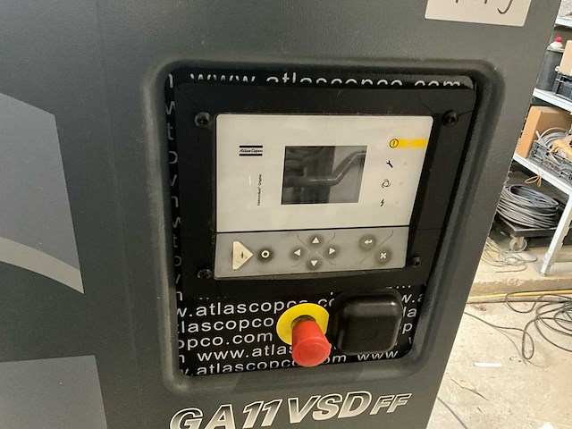 2010 atlas copco ga11 vsd ff compressor - afbeelding 4 van  5