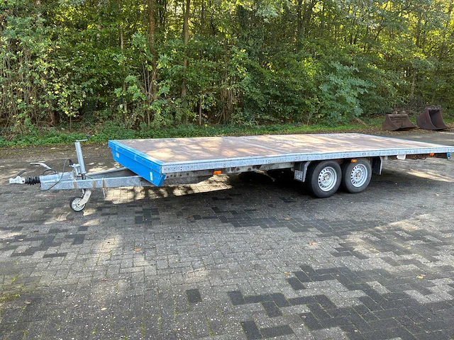 2010 barthau anhaengerbau sp 3502 plateuaanhanger - afbeelding 1 van  9