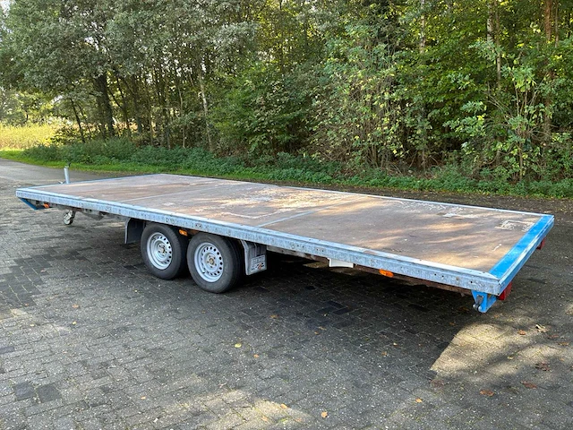 2010 barthau anhaengerbau sp 3502 plateuaanhanger - afbeelding 3 van  9