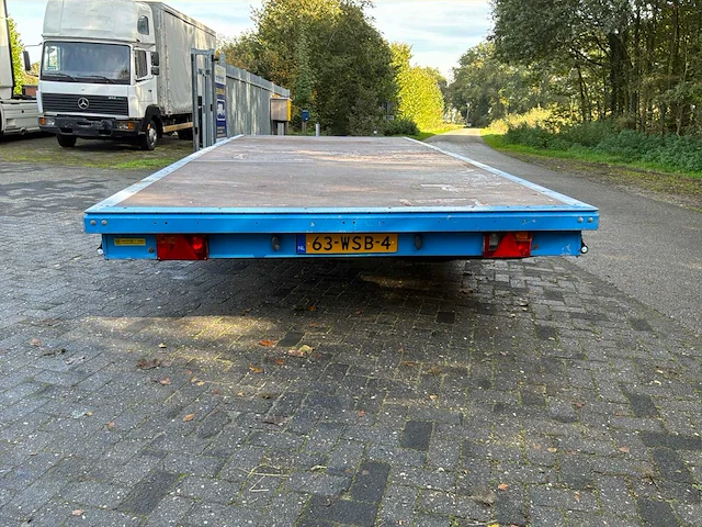 2010 barthau anhaengerbau sp 3502 plateuaanhanger - afbeelding 4 van  9