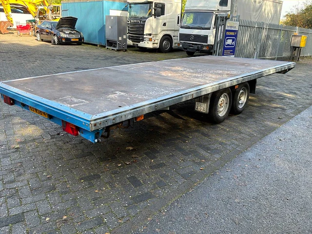 2010 barthau anhaengerbau sp 3502 plateuaanhanger - afbeelding 5 van  9