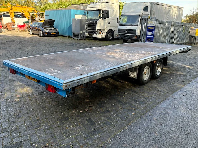 2010 barthau anhaengerbau sp 3502 plateuaanhanger - afbeelding 6 van  9