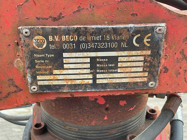 2010 beco ssc180 sorteergrijper - afbeelding 4 van  7