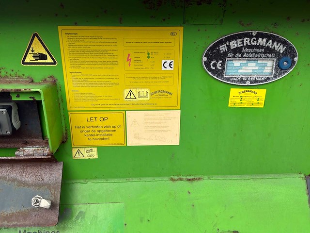 2010 bergman apb606sn/20 hydraulische pers - afbeelding 10 van  14