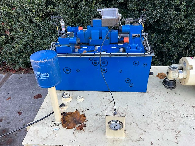 2010 bosch / rexroth hs-024-a945 hydraulisch aggregaat - afbeelding 12 van  15