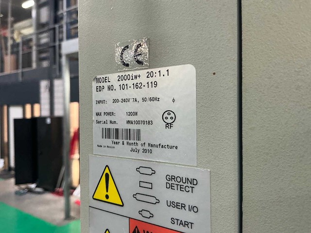 2010 branson 2000 iw+ ultrasoon lasapparaat - afbeelding 7 van  16