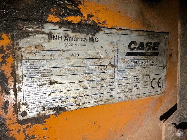 2010 case 410 schranklader - afbeelding 24 van  24
