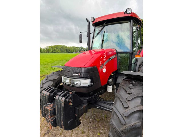 2010 case ih jx 90 vierwielaangedreven landbouwtractor - afbeelding 1 van  1