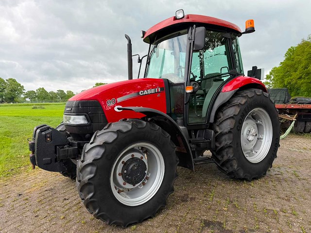 2010 case ih jx 90 vierwielaangedreven landbouwtractor - afbeelding 1 van  10
