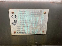 2010 c.klein graafbak, “cw1-300” - afbeelding 6 van  6