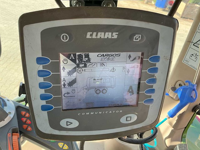 2010 claas cargos 9500 opraapwagen - afbeelding 5 van  7