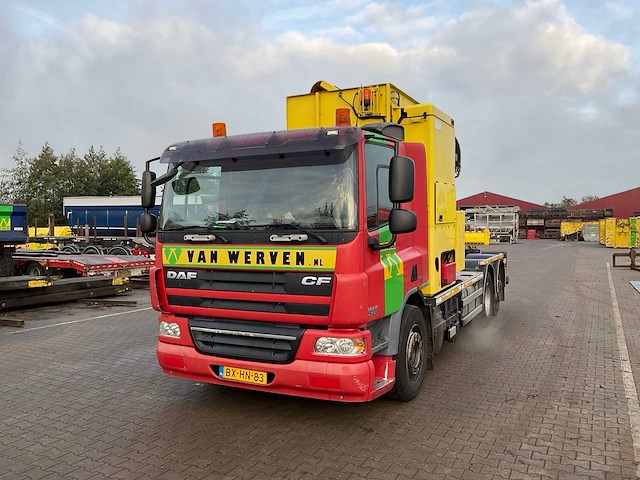 2010 daf cf 75.310 eev container vuilniswagen - afbeelding 12 van  35