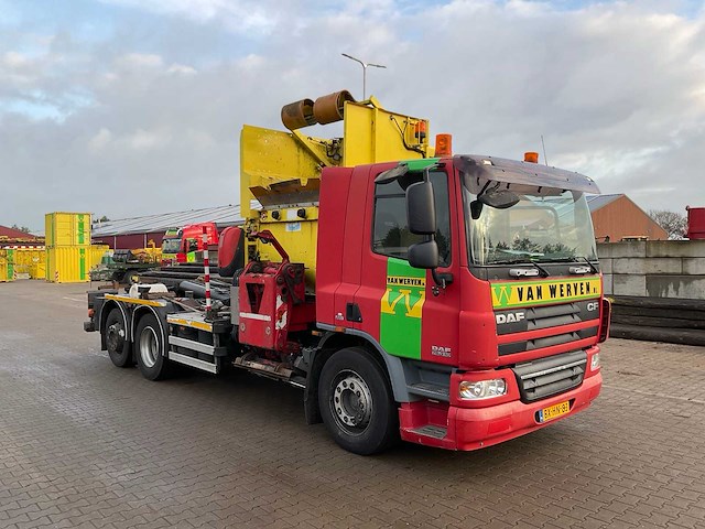 2010 daf cf 75.310 eev container vuilniswagen - afbeelding 30 van  35