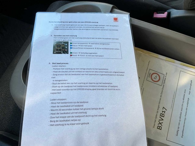 2010 daf emoss 1212 vrachtwagen, elektrisch - afbeelding 15 van  22