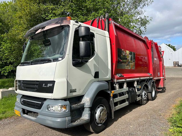 2010 daf if55 vuilnis vrachtwagen - afbeelding 1 van  14
