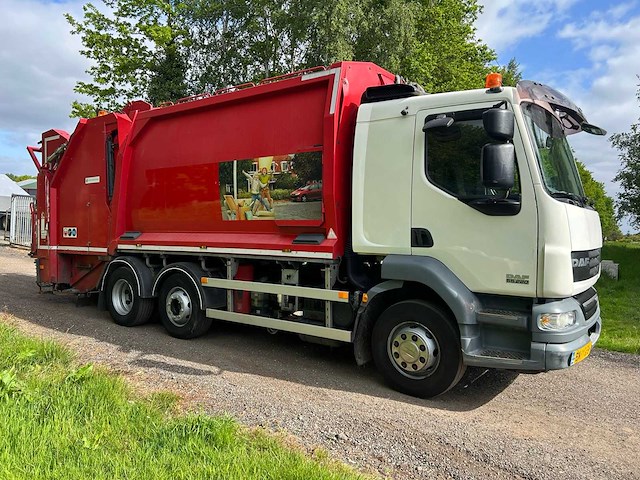 2010 daf if55 vuilnis vrachtwagen - afbeelding 7 van  14