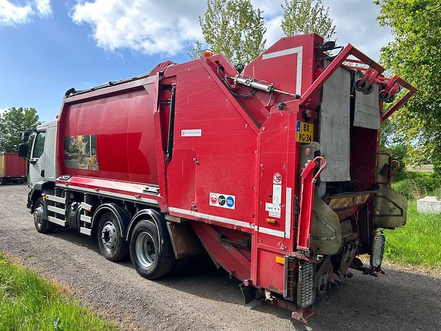 2010 daf if55 vuilnis vrachtwagen - afbeelding 10 van  14
